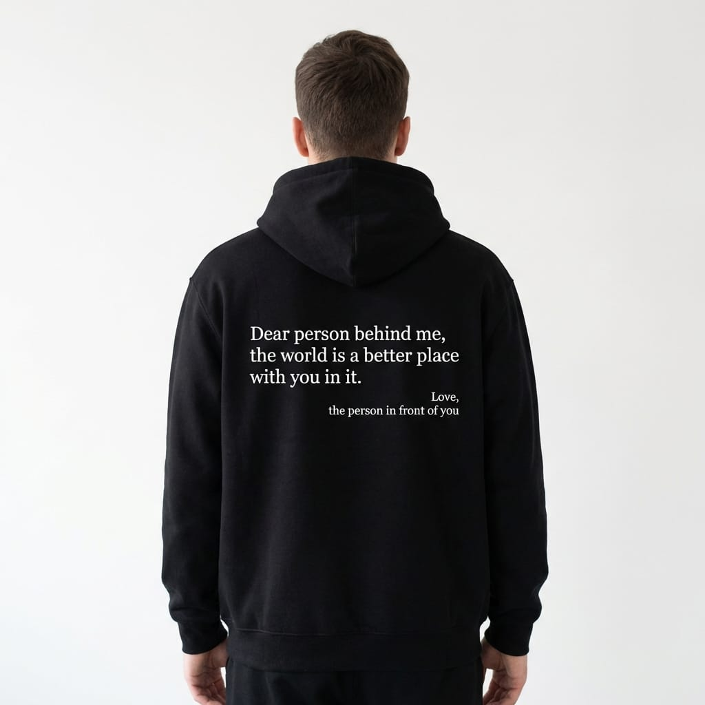"You are enough." Mental Health Awareness Hoodie